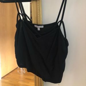 crop top with caging